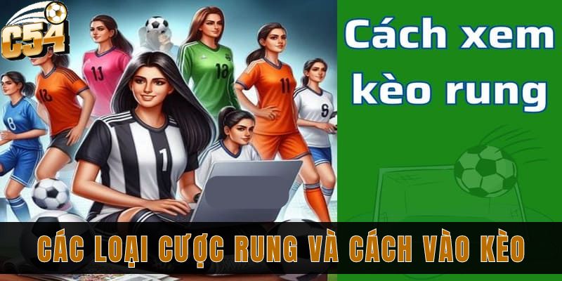 Chi tiết kèo rung bóng đá và cách đặt kèo chắc thắng 2 Các loại cược rung và cách vào kèo tại C54